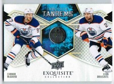 23/24 2023 BLACK DIAMOND EXQUISITE CONNOR MCDAVID DRAISAITL ET-MD TANDEMS /299
