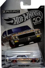 2018 Hot Wheels 50th Anniversary Zamac #4 70 Buick GSX