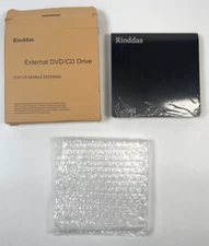 NEW Rioddas External DVD/CD Drive Model BT638 USB3.0 Pop-up Mobile FREE SHIPPING