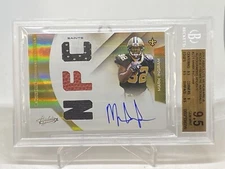 MARK INGRAM 2011 ABSOLUTE ROOKIE MATERIAL RC SP/48 AUTO BGS 9,5/10 GEM MT POP 3