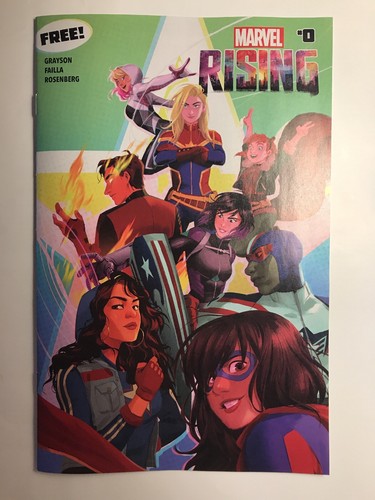 Marvel Rising #0 1st Appearance Ember Quad! - Spider-Gwen Kamala Kahn / 9.2NM- - Picture 1 of 2