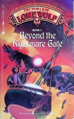 Joe Dever - Grey Star 3 - Beyond the Nightmare Gate - US Edition - B/B+/B+