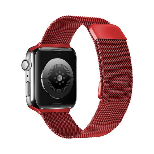 Stainless Steel Mesh Band Strap for Apple Watch Series 10 9 8 7 6 5 4 3 2 1 - Picture 22 of 32