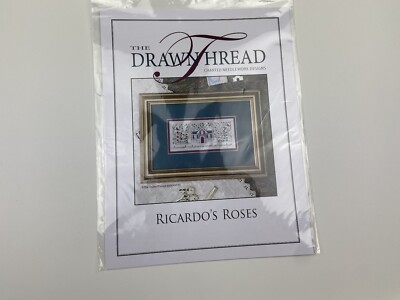 The Drawn Thread Needlepoint Cross Stitch Chart Ricardo s Roses Home Pattern