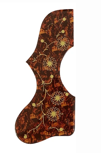For Gibson J200 SJ200 Acoustic Folk Guitar Pickguard Crystal Self Adhesive Sheet