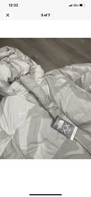 Kaws x The North Face Himalayan Parka Jacket Ivory White Kaws x The North Face Himalayan Parka Jacket Ivory White