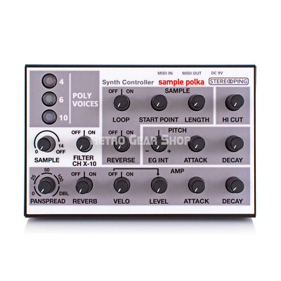 Stereoping CE-1 Sample Polka Midi Controller for Korg Volca Sample Synth