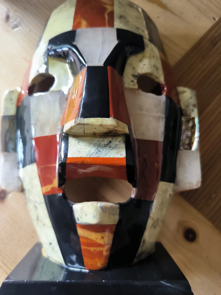 seltene Mexikanische Azteken Maya Toten Maske - Bild 4 von 4