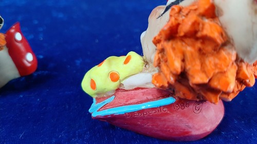 *ST1 ARTEFICE 80 OTTANTA D. ESPOSITO STATUINE VINTAGE CLOWN ANNI 80 STURMTRUPPEN - 第 7/8 張圖片
