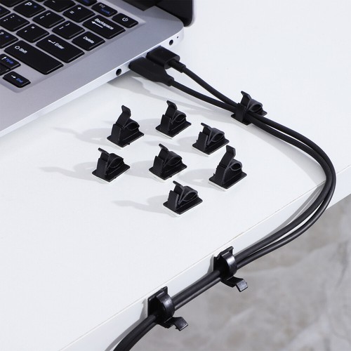 10 Pcs Drahtfixierer Kordner Organizer Kabelhalter Selbstklebend