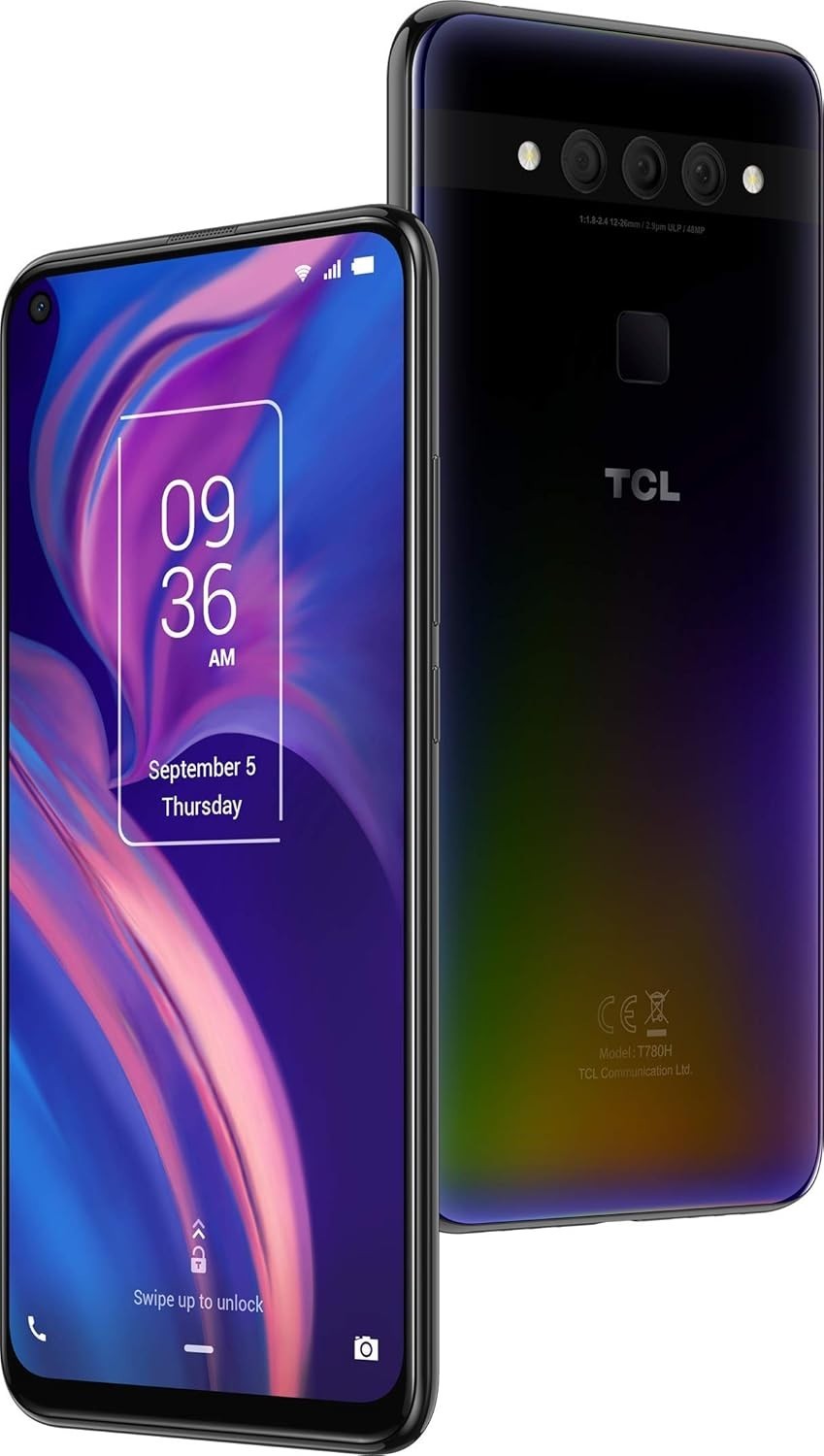 TCL Plex Dual SIM - Obsidian Black - 128GB 6GB RAM - Unlocked - Brand New