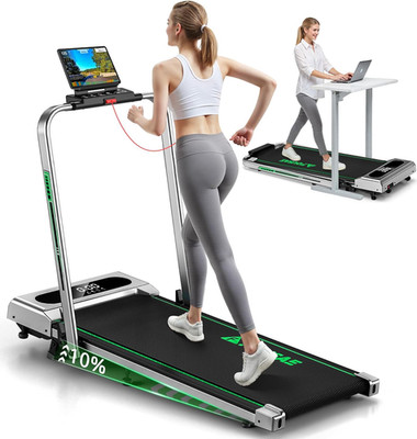 Walking Pad with 10% Incline Treadmills for Home, 4 in 1 6.2MPH Walking Pad unde