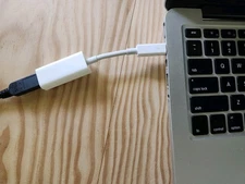 Apple A1463 Thunderbolt to FireWire Adapter Genuine Original 1394 FireWire 800