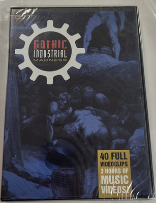 Gothic Industrial Madness 40 Full Video Clips, 3 Hours of  Music DVD Brand New