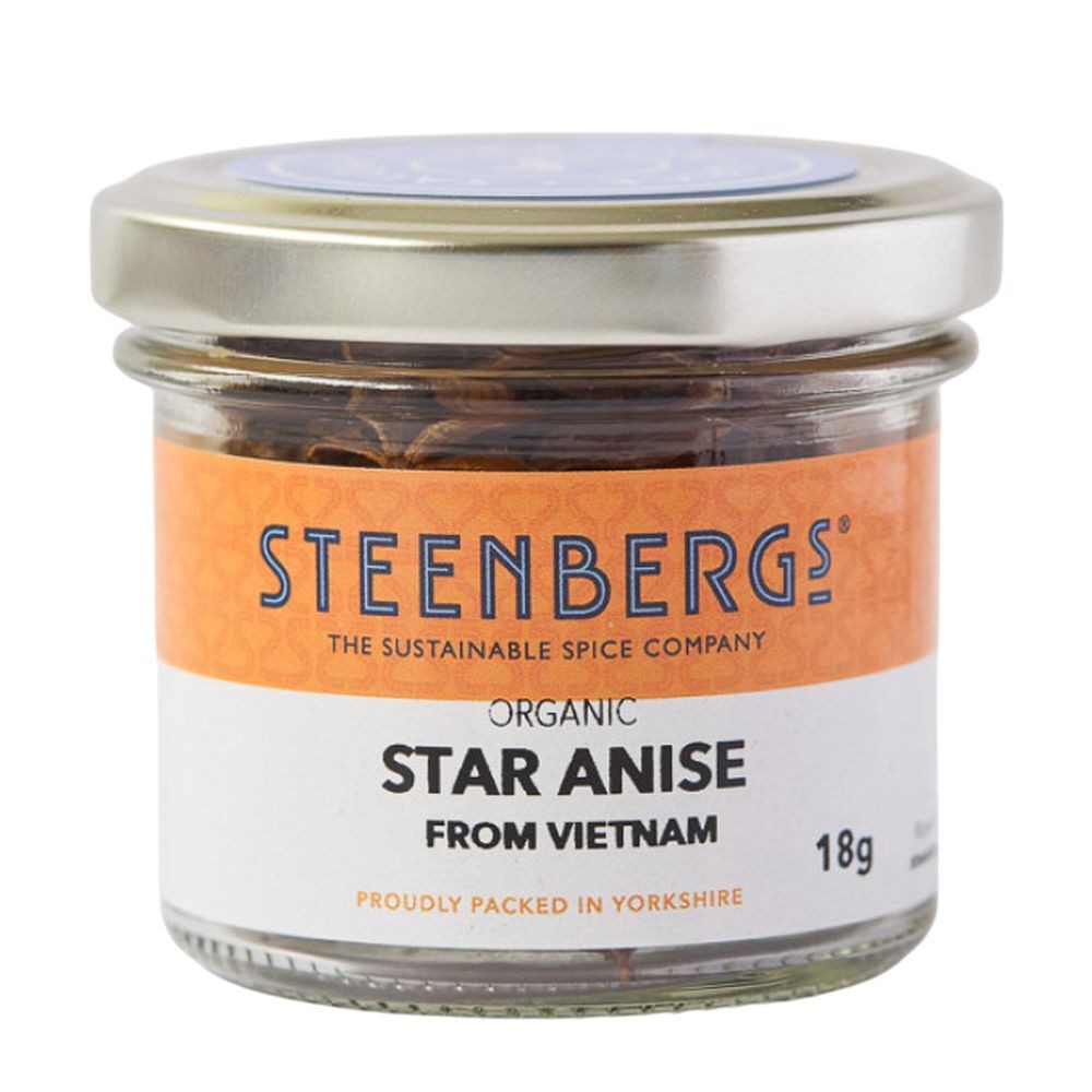 Steenbergs Organic Star Anise 18g Whole Spice