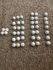 43 total Nike Golf Balls Mixed Lot -10 Logos -21 Nike Ball Types including Mojo