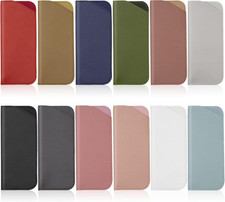 Soft Glasses Case, Leather Eye Glass Case Glasses Pouch for Women Men Kids Trave