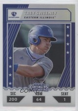 2021 Panini Elite Extra Edition College Tickets Optic Holo Trey Sweeney 04o2