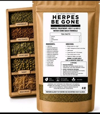 DR SEBI=ADVANCED RIDMAX  100% NATURAL HERPES BE GONE NEVER COME BACK FORMULA TEA