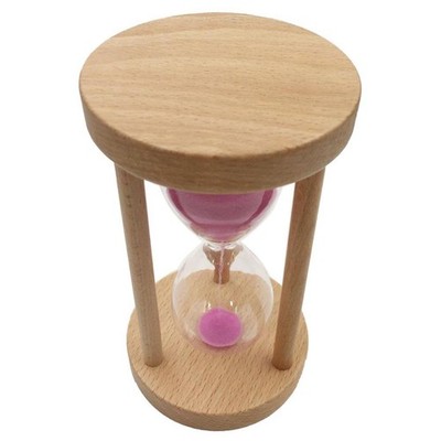Holz Runder Rahmen Sand Timer Sanduhr Für Kinder Geschenk Wohnkultur