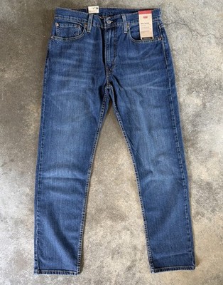 Levis 502 Taper Jeans Mens 31x32 Regular Levi s EASE Medium Wash Blue Denim NWT
