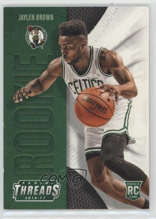 2016-17 Panini Threads Leather Rookies Jaylen Brown #205 7iu