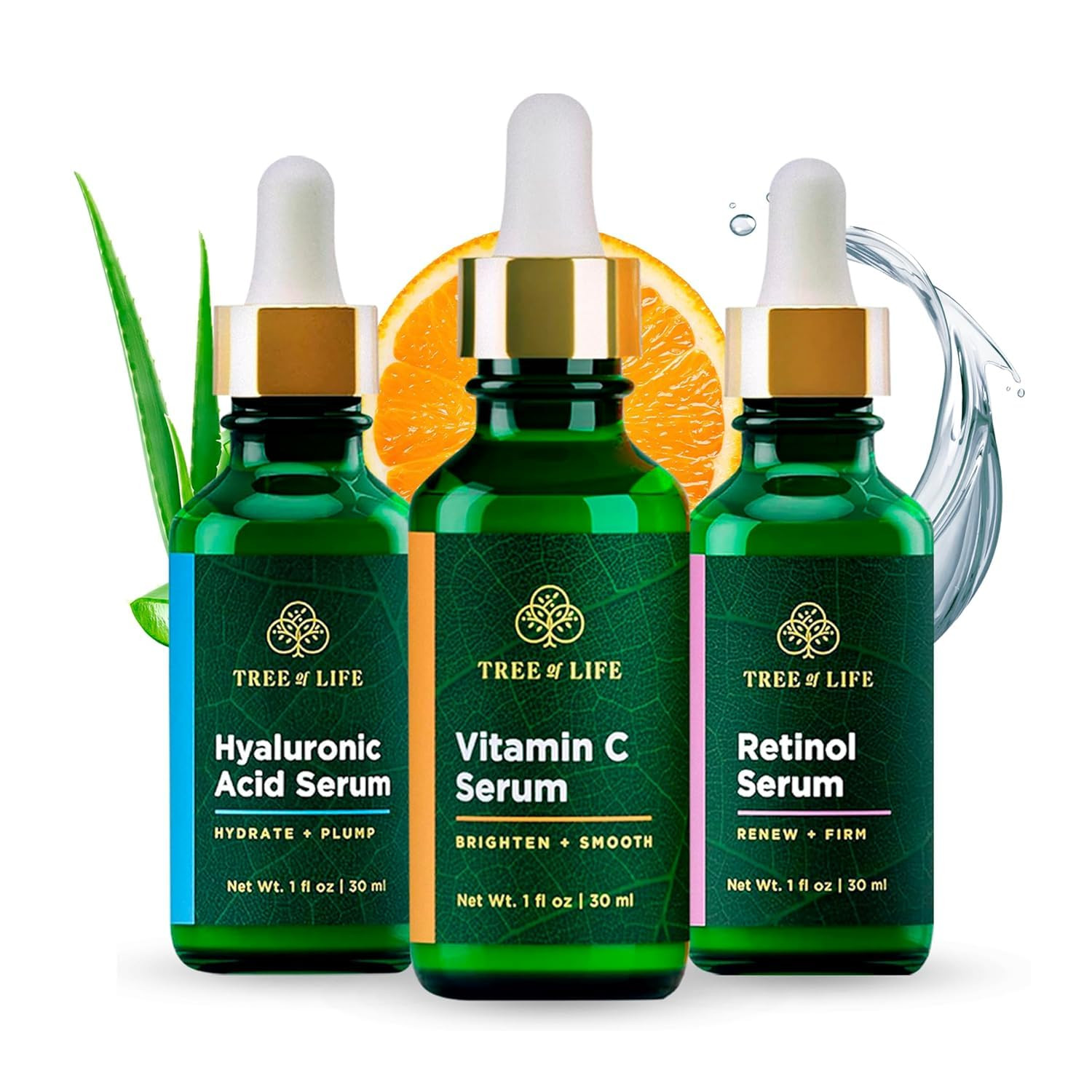 Beauty Facial Skin Care Set, Firming, Hydrating, Dry Face, D