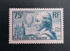 France année 1936 313 neuf luxe ** Pilatre de Rozier ( 1 )