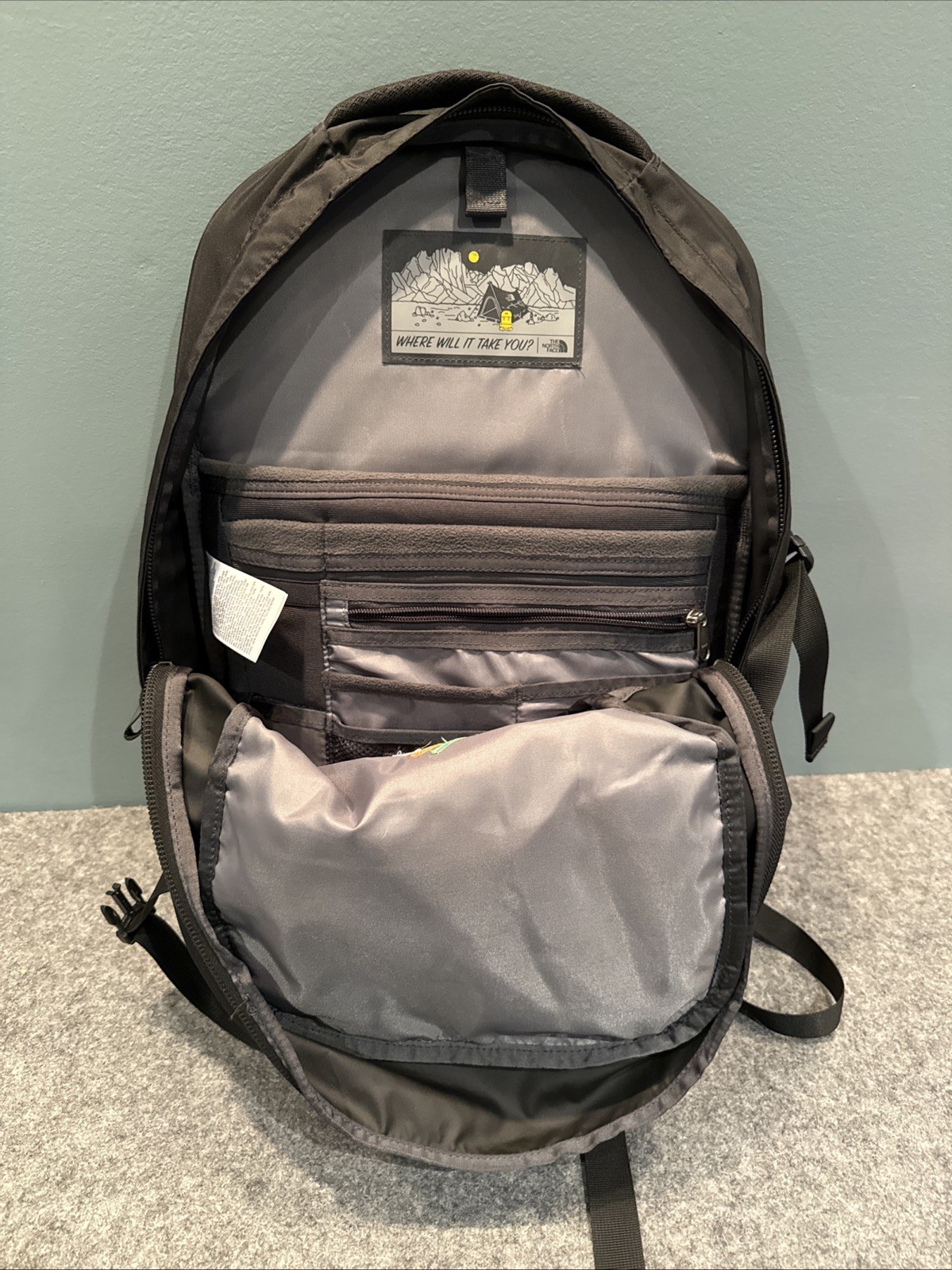 Fall Line North Face Backpack with Corporate Logo… - image 3