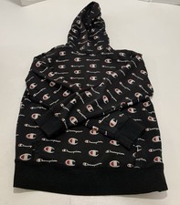CHAMPION Boy  s Hoodie Size Large