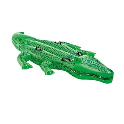 Intex Giant Gator Ride-On - Aufblasbarer Reittier - 203 x 114 cm