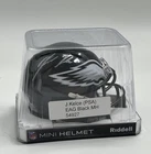 Jason Kelce Signed Philadelphia Eagles 2022 Alternate Black Mini Helmet PSA