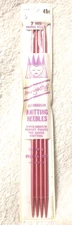 Vtg Majesty 4 Double Point Knitting Aluminum Needles Set Of 4 - Size US 5 - 7"