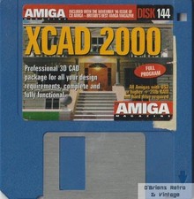 CU Amiga Coverdisk 144, XCAD 2000 Full Program, Commodore Amiga - Floppy Disk