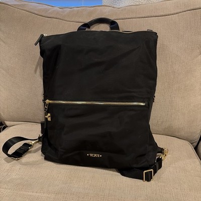 TUMI Voyageur Jackie Convertible Crossbody Nylon Black 2Way Ladies Bag
