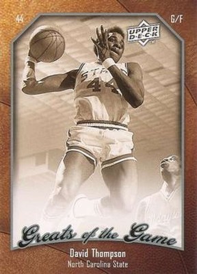 2009-10 Upper Deck Greats of the Game NCAA Basketball Base or Short Prints