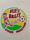 STICKER VINTAGE FOOTBALL - STADE BRESTOIS ALLEZ BREST