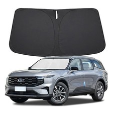 Windshield Sun Shade for Ford Edge 2015-2024 Front Window Sun Visor Protector...