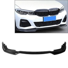 Gloss Black Front Bumper Lip Chin Spoiler Splitter Kit Fit BMW G20 G28 2019-2020