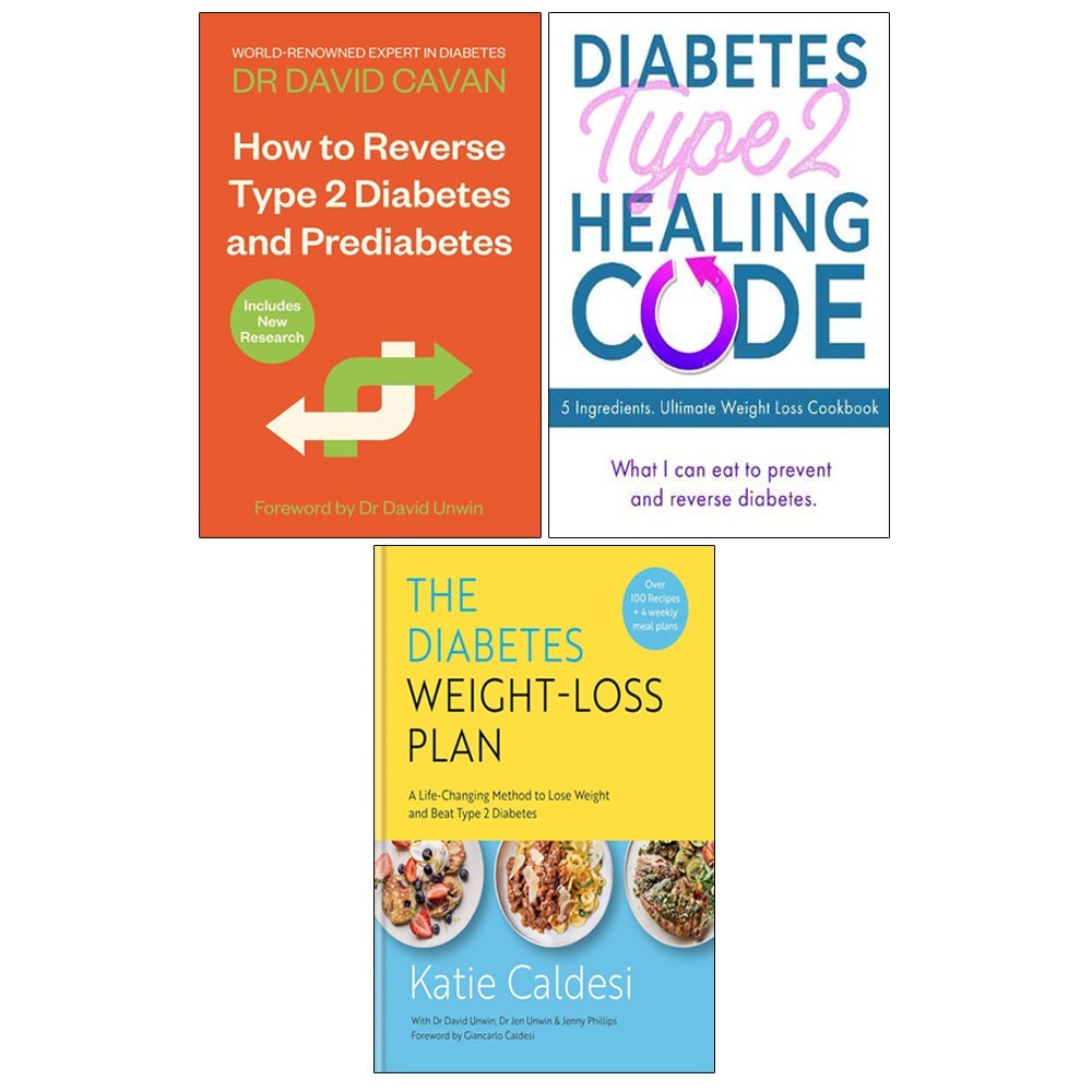 How To Reverse Type 2,Diabetes Type 2 Healing ,Diabetes Weight-Loss 3 Books Set