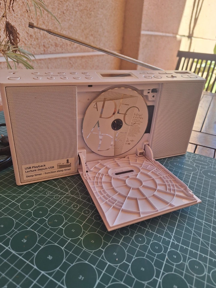 Sony ZSPE60 Color blanco- Microcadena USB, CD, Radio - Imagen 4 de 4