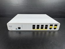 Cisco WS-C2960C-8PC-L Catalyst Compact 8-Port...