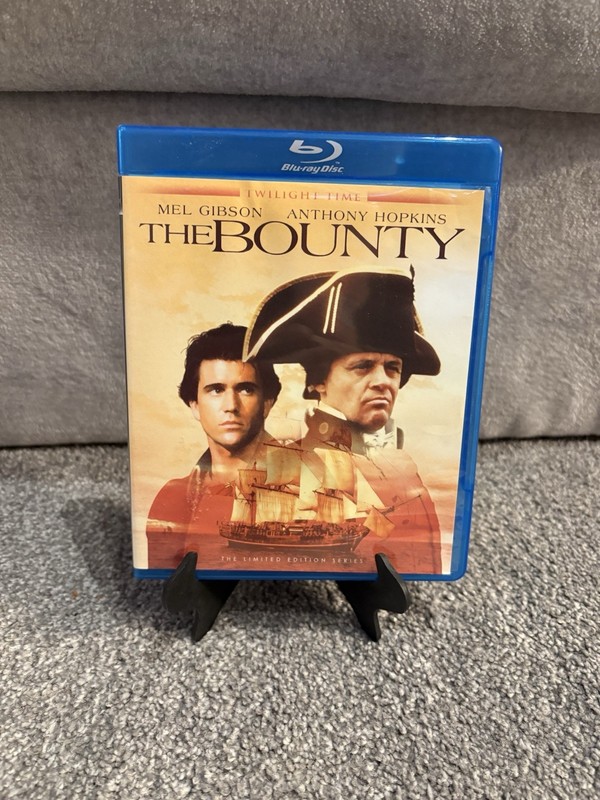 The Bounty 1984 Blu-Ray Twilight Time Limited Mel Gibson Anthony Hopkins Rare