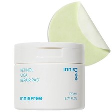 Innisfree Retinol Cica Repair Pads 60 sheets/170mL Partial Sheet Mask/Toner JP