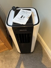 Air Conditioning Unit by ElectriQ. Portable Air Conditioner White with Remote .
