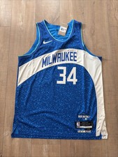 Nike Milwaukee Bucks City Authentic Jersey Antetokounmpo 52