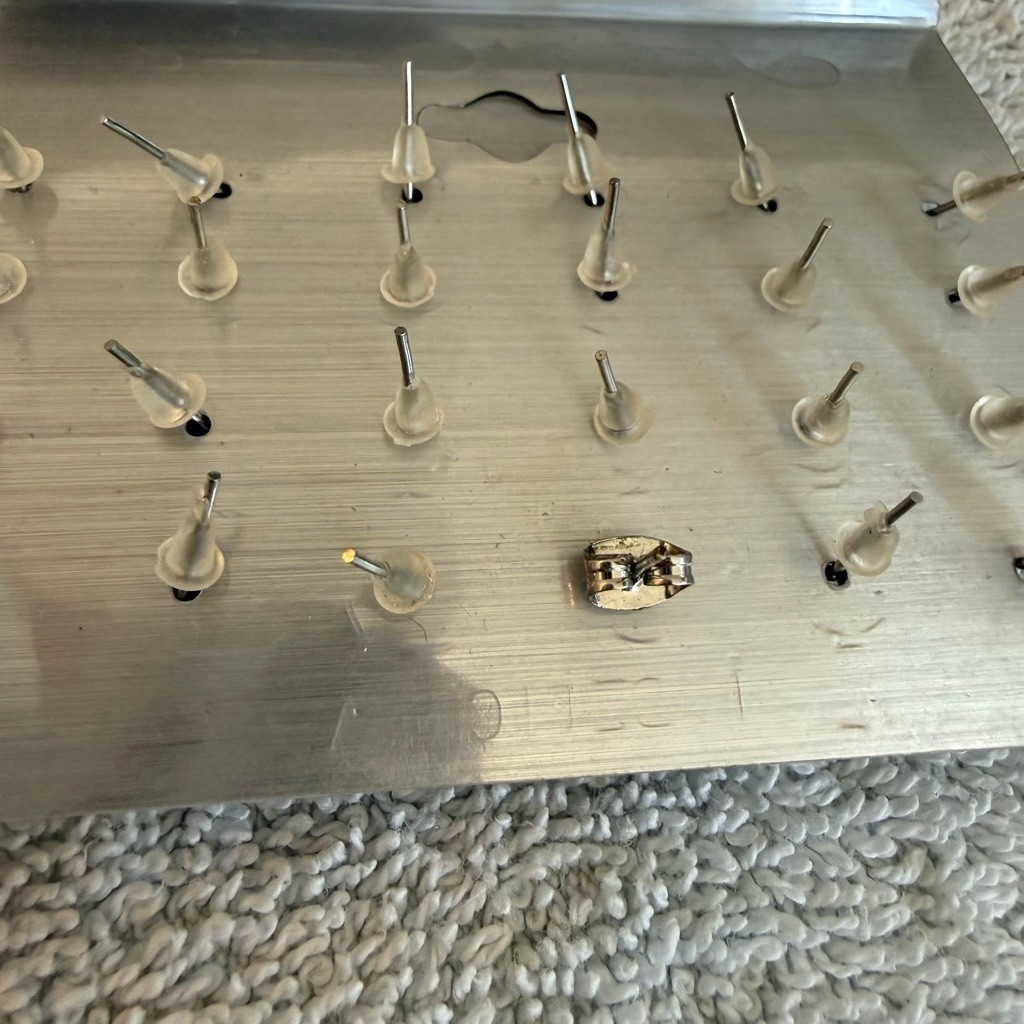 Statement Rhinestone Stud Earrings Set – Oversize… - image 5