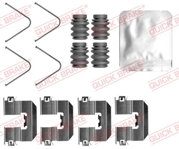 ZubehöRsatz Scheibenbremsbelag Quick Brake 109-0165 FüR Hyundai Ioniq Ae Gdi Kia-image