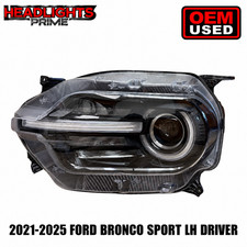 2021-2025 Ford Bronco Sport Left Driver Led Headlight Oem M1pz-13008-n