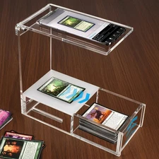 Clear Acrylic Sleeved MTG Cards Scanner Stand, Trading Card Scanstand Compati...